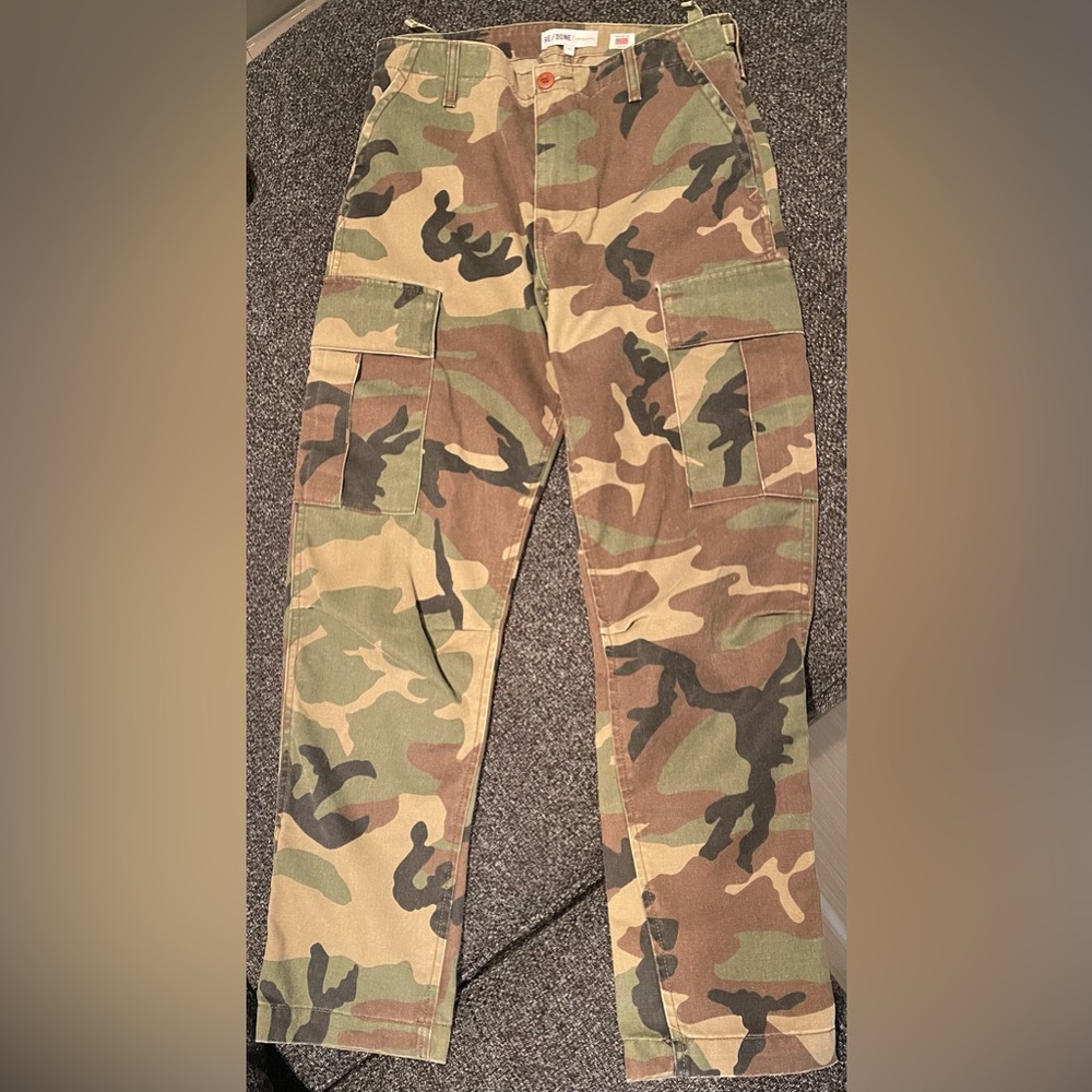 Redone camouflage cargo pant